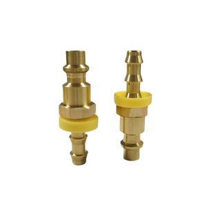 Bouchons de mamelon &agrave; ardillon pour tuyau Push Lok pneumatique, Standard am&eacute;ricain PARKER, en laiton ou en acier